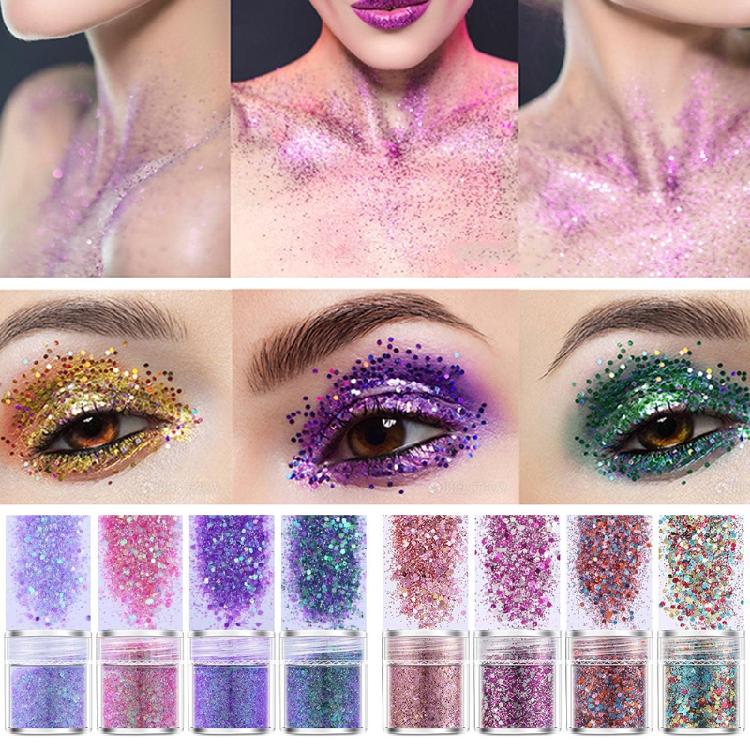 16 ColorsDIY Crafts Epoxy Resin Mold Filler Nail Art Decorations Crystal Sequins