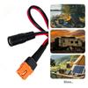 XT60I to DC5521 Converters Cable Power Cable Plastic and Metal Texture Power Cord Perfect for Vehicles and FPV Equipment