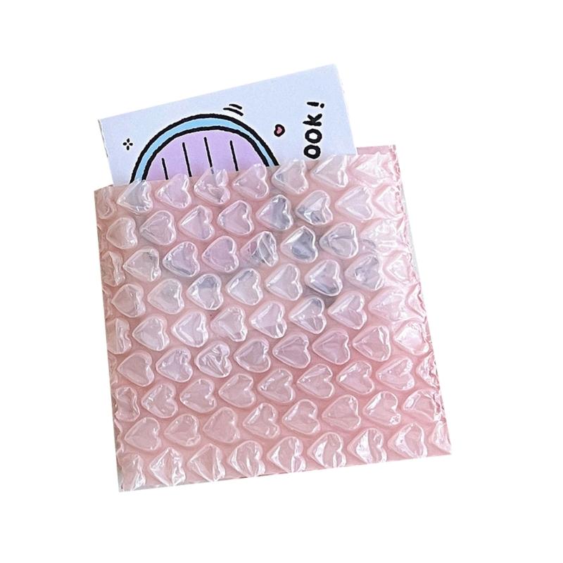 Bubble Bags Bubble Packaging Bags Heart Bubble Cushioning Bags for Mailing