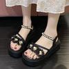 Fashion Outdoor Pumps Sandals for Women Luxury Summer Cheap Liquidation Vintage 2025 Asian Size Offers Daily Anti Slip Hot Woman Shoes