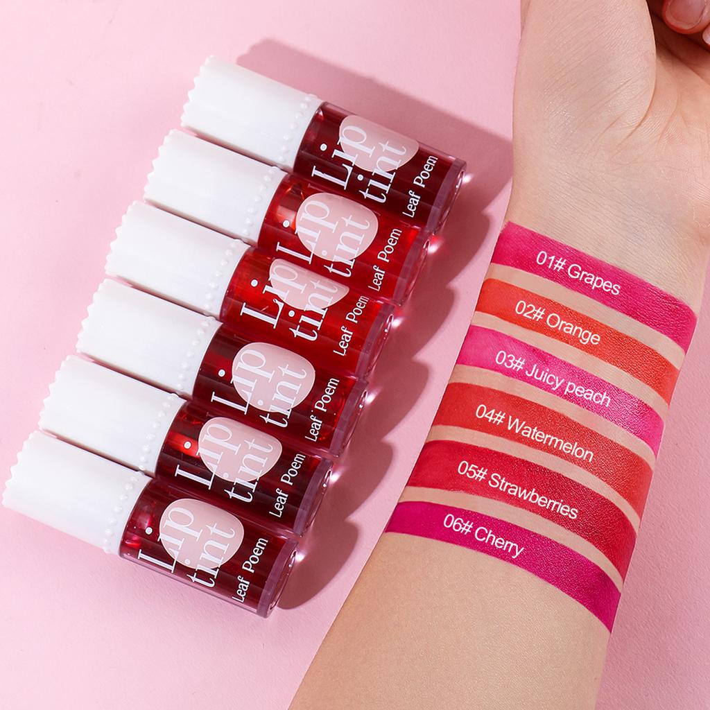 6-color Lip Gloss Long-lasting Natural Non-stick Cup Lipsticks Lip Tint Lip Makeup