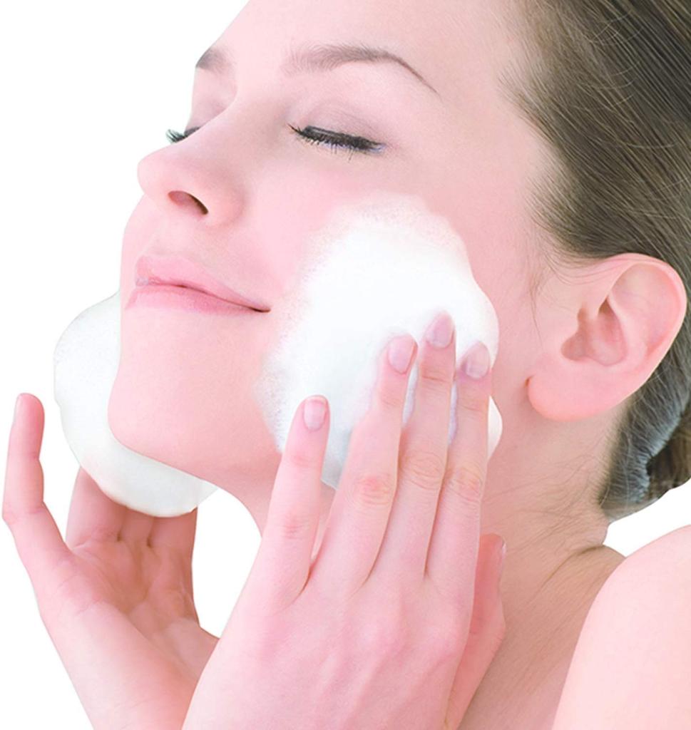 Kokubo Industries Face Wash Foaming Net Whipped Face Wash Face Wash Net Wall Hanging Creamy Foam X X (with Ring) 6.6 20.3 3.8cm