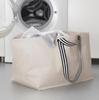 Large Light Beige Carry Bag 57x37x39 cm, 71L Capacity