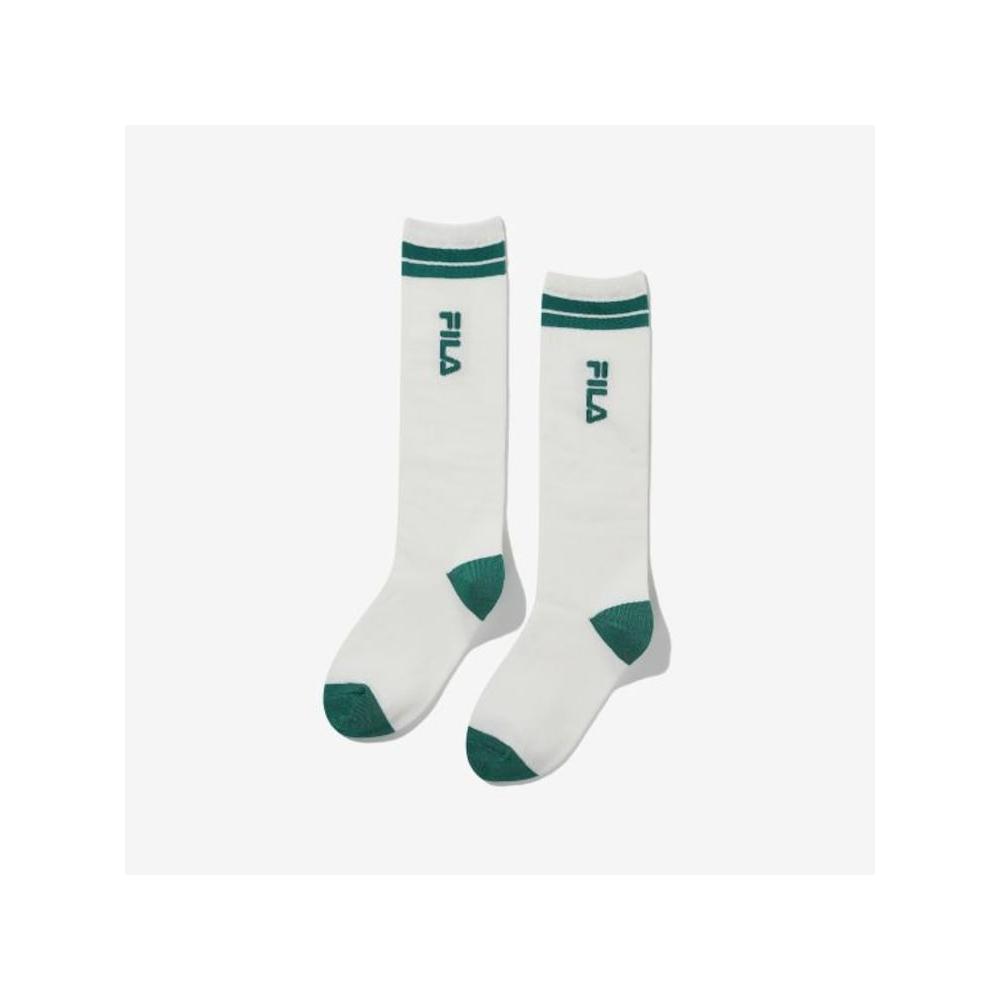 

[fila Kids] Linear Logo Knee Socks Fk3scf5351x Grn q0zFk3scf5351xGrn GREEN/150