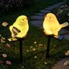 Waterproof Solar LED Bird Stake Light Light Sensing Auto On/Off Solar Powered Garden Light Sealed Structure Delicate Bird Shape