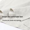 SHANSHAN Men's 100% Linen Short Sleeve T-Shirt