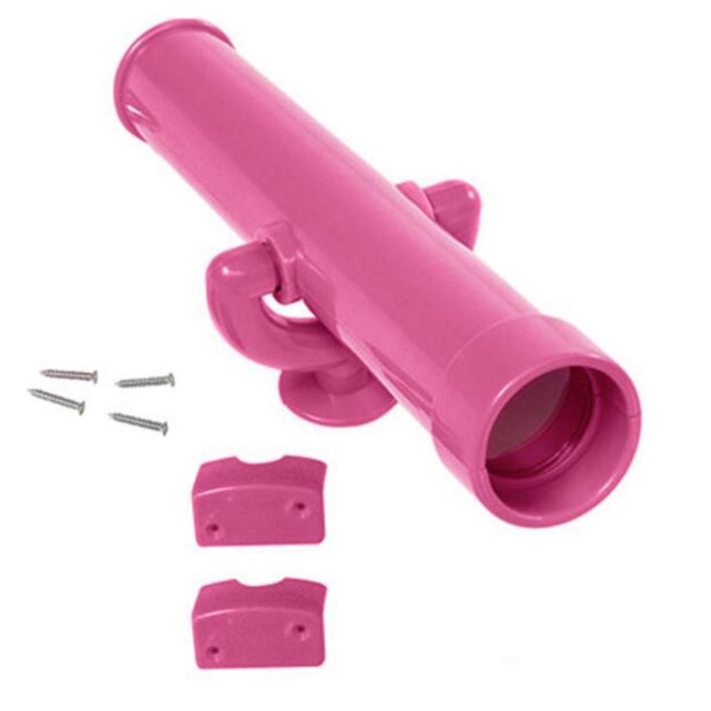 Kids Playground Toy Telescope Outdoor Swing Set Creative Pirate Playset for
