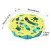 Cat Puzzle Toy Felt Indoor Hunting Play Mental Cat Toy Dispenser With Bell For Kitten Boredom Exercise Mealtime Living Room