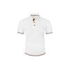 Summer ice silk lapel POLO men's short-sleeved T-shirt, men's top