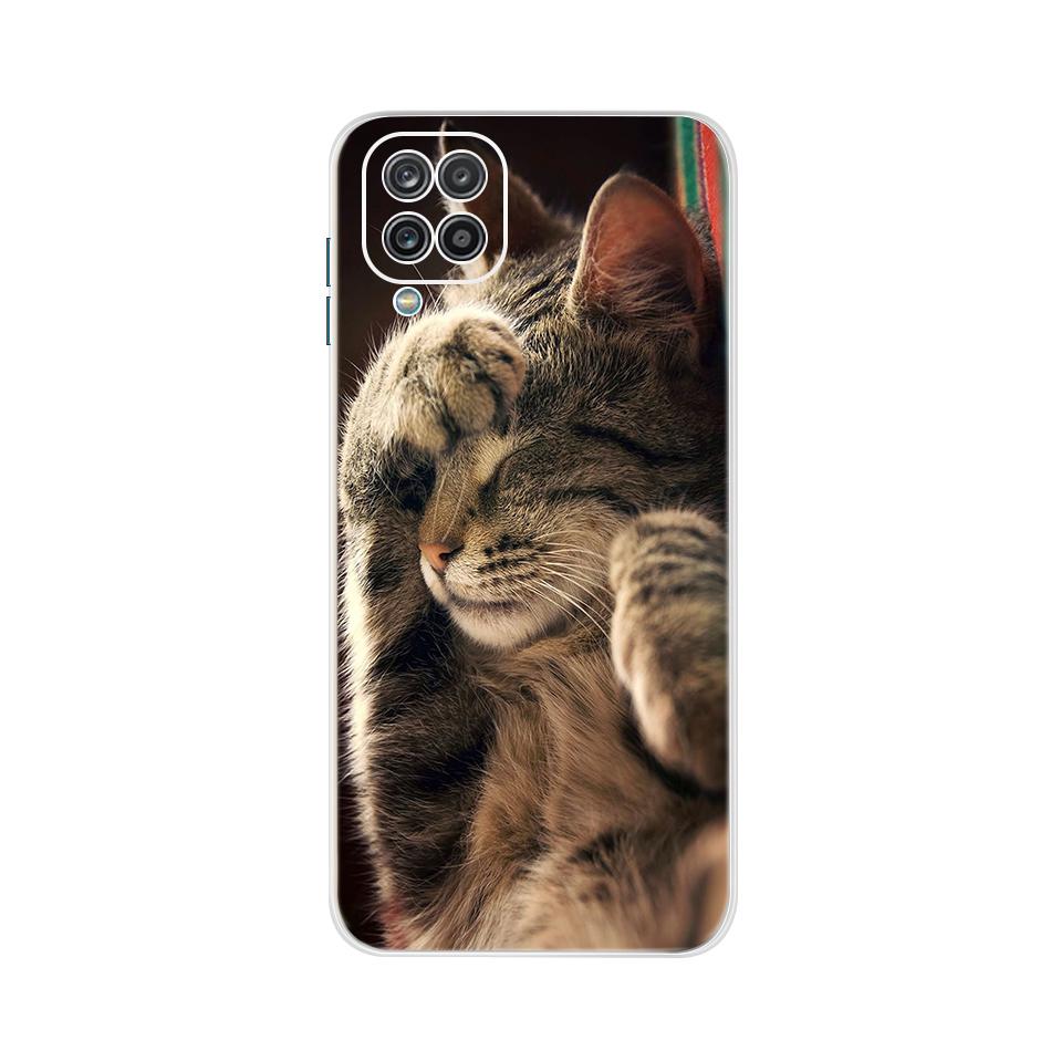 For Samsung A12 Case Soft Silicone Back Cover TPU Fundas For Samsung Galaxy A12 Phone Case For Samsung A 12 A12 2020 6.5" Cover