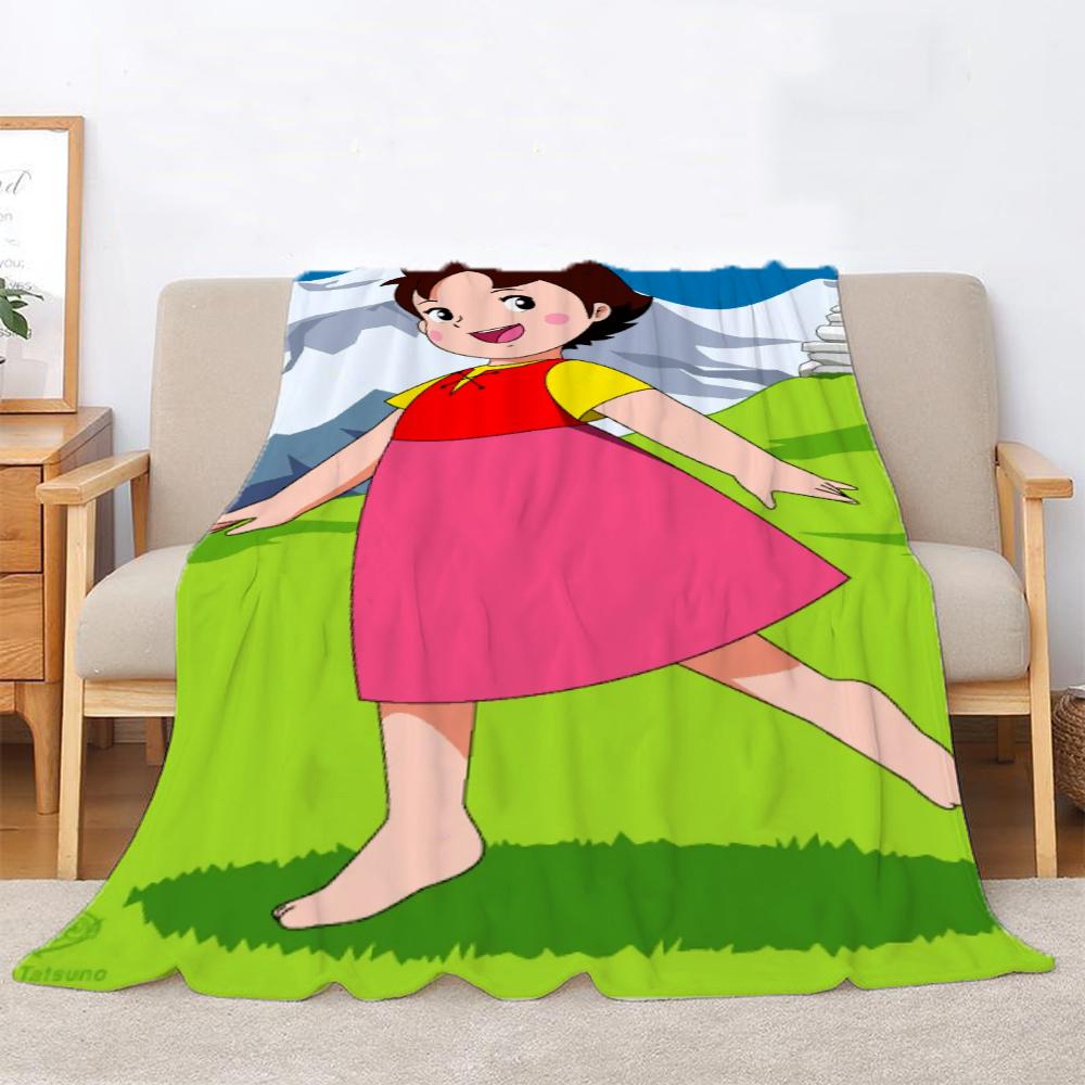 Heidi Throw Blanket Oversized 200x300 Beach Towel Luxury Blankets & Throws Home Interior Knitted Plaid Microfiber Bedding Knee &