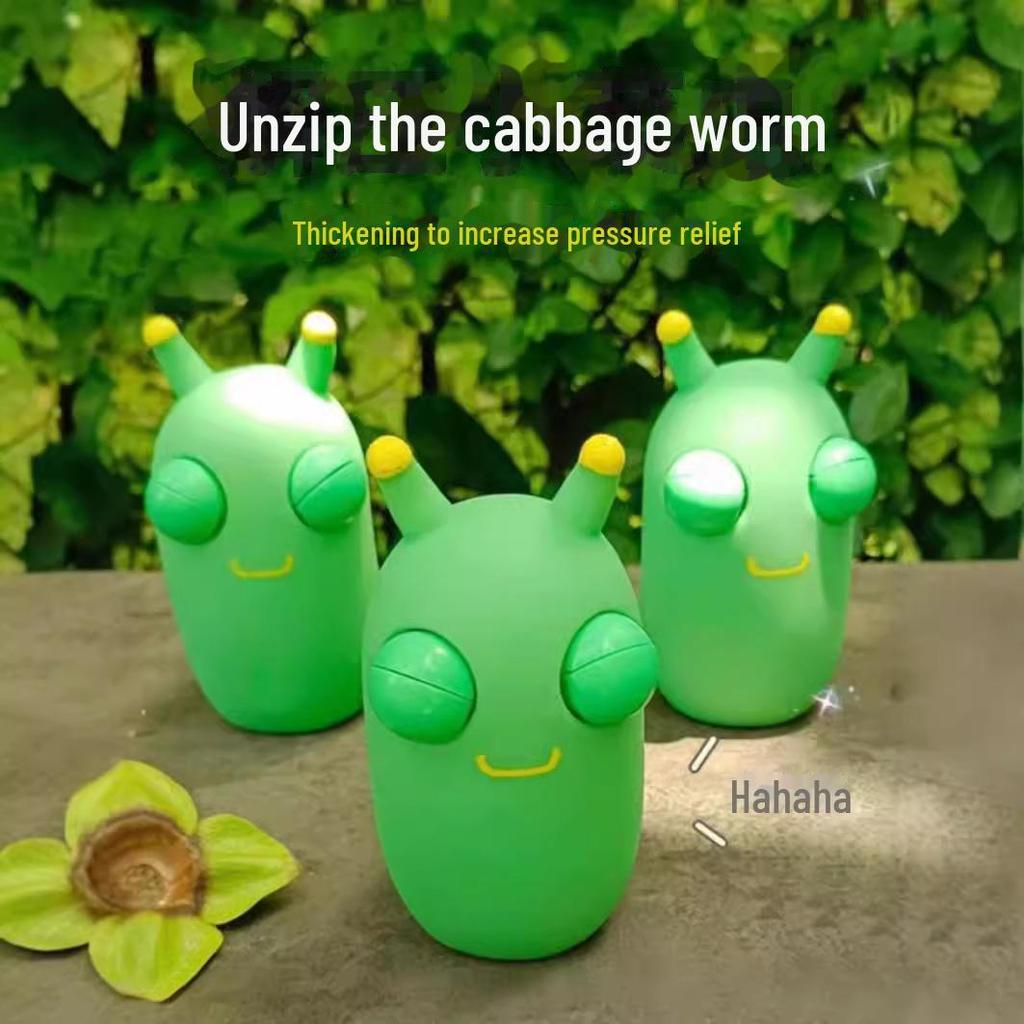 Douyin Trendy Cute Vegetable Bug Stress Relief Toy