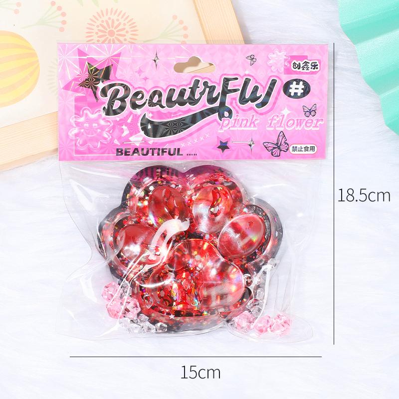 Starlit Sky Big Cat Paw Squishy Fidget Toy Soft Slow Rebound Stress Relief Toy Pinch Decompression Gift Cat Claw Squeeze Toy