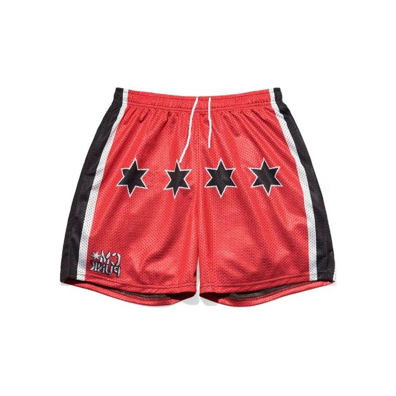 Fashion Comfortable Shorts Men's Running Sport Gym Fitness Breathable Training Male Quick Dry Beach Pants Street Hip Hop Sports