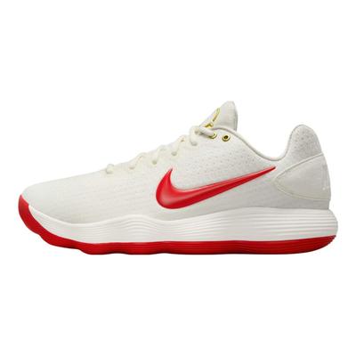 Hyperdunk 2017 Slip Resistant Abrasion Resistant Low Top Basketball Shoes Men's White Red Sneakers IB4638-161