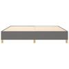 Vidaxl Bed Frame Without Mattress, Dark Gray, 200X200 Cm, Upholstered