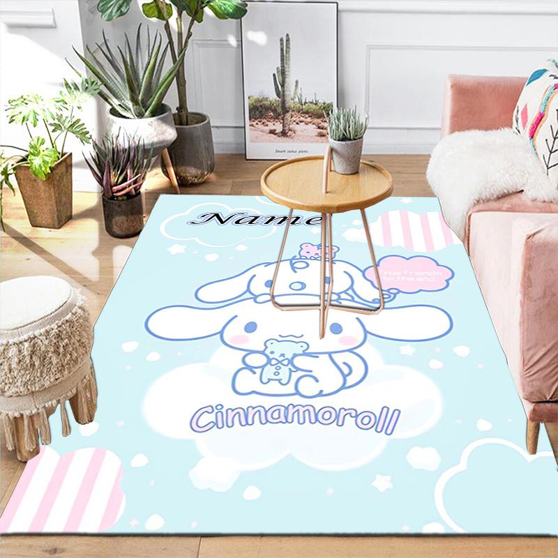 Custom 1Pc Pink Bunny Dreams Rug Office Carpet Indoor Outdoor Entrance Doormat Nonslip Soft And Comfortable Living Room D2915280