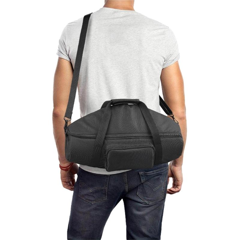 Oxford Reiskoffer met Schouderriem voor JBL BOOMBOX2/3 Draagbare Stereoluidspreker en accessoires (Draagtas)