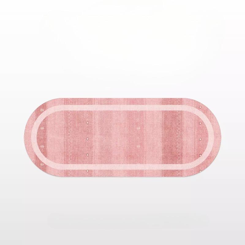 Girly Style Carpets for Living Room Pink Bedroom Decor Carpet Art Fluffy Soft Bedside Irregular Rug Home Thicken Plush Floor Mat