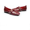 Fashion AIYUQI Casual women shoes 2025 spring new genuine leather mother flat shoes  big size 41 42 43 square soft bottom women shoes