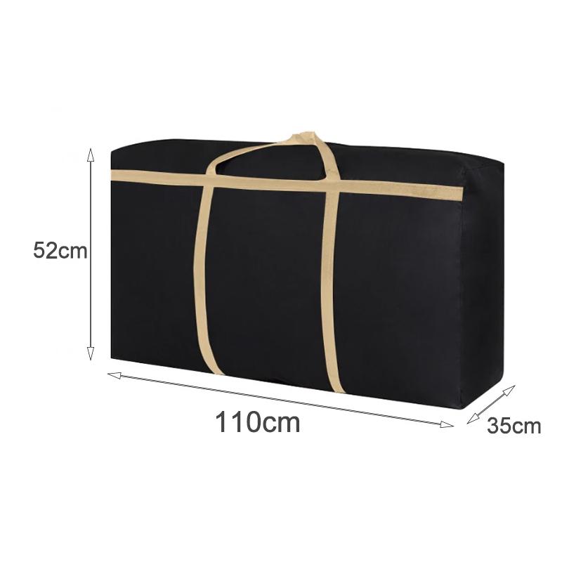 1 buc Pânză Oxford Sac de Ambalare pentru Mutare Geantă de Bagaj pentru Călătorie Capacitate Mare Robust Impermeabil Haine Pilote Geantă de Depozitare Bagaje