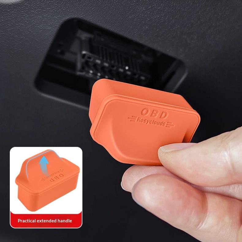 For LEAPMOTOR C10 C11 C16 T03 C01 Silicone OBD Port Dustproof Waterproof Protection Cover