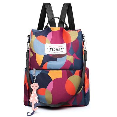 Новый Оксфорд Рюкзак Женщины Многофункциональный водонепроницаемый Противоугонный рюкзак для путешествий сумка