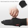 Winter Thermal Touchscreen Gloves Waterproof Anti-Slip for Skiing Cycling Outdoor Sports Black Grey