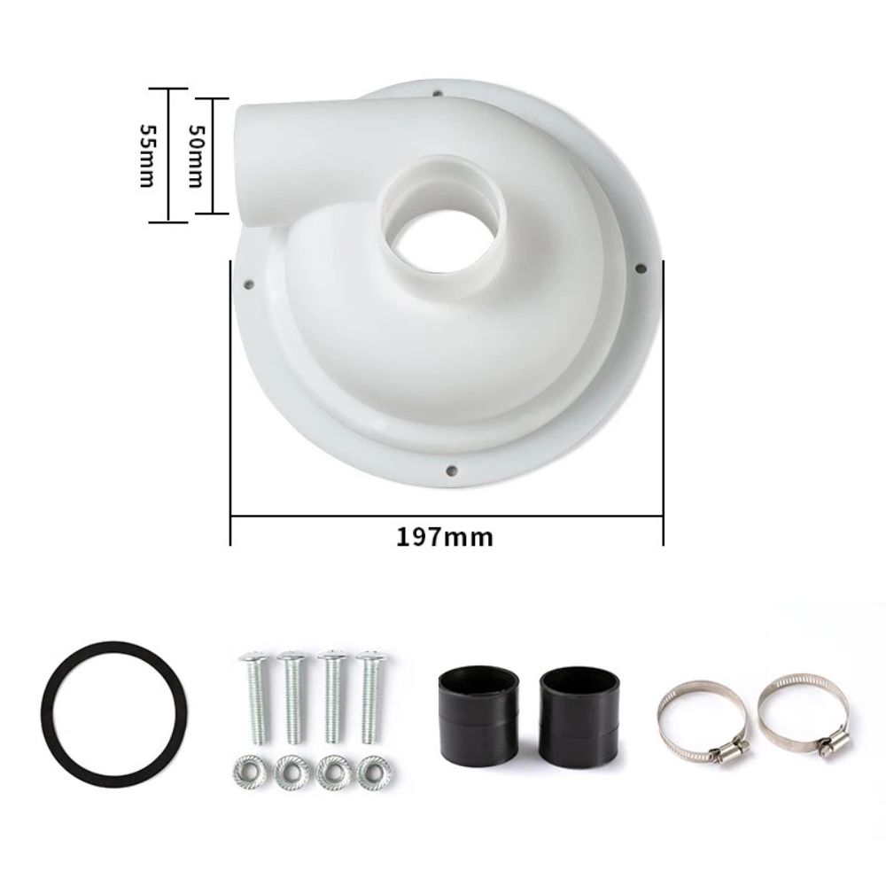 Dust Extraction Cyclones Separator Cover Reusable Cyclone Dust Filter Vacuum Attachment