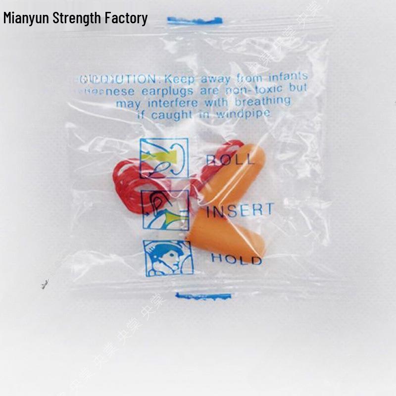 Soundproof Disposable Earplugs | Individually Wrapped for Sleeping & Workshops