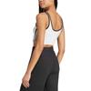 Adidas Women's Adicolor 3 Stripes Bra Top White/Black JD4613