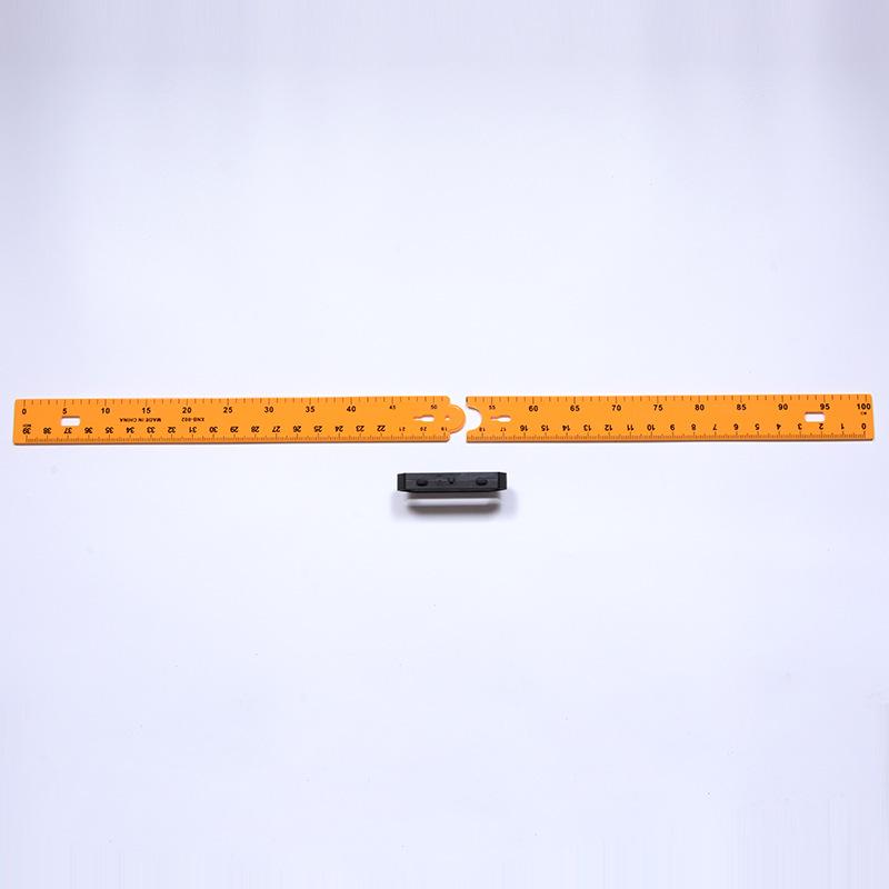 Multifunctional Teaching Ruler and Compass Set: Five-Piece Art Stationery Kit