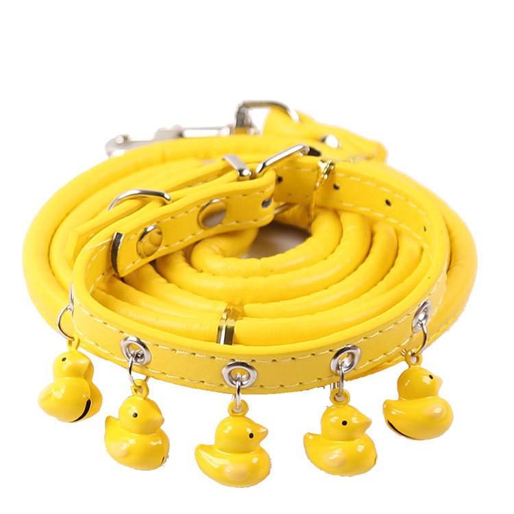 Pet Supplies Cat Dog Bell Dog Collar Cat Collar Teddy Small Dog Big Bell Cat Collar Leather