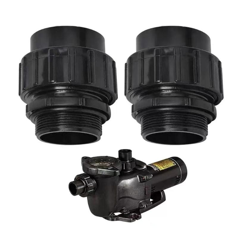 Remplacement Universel de Connecteur de Tuyau de Pompe 1,5 pouce à 2 pouces Connecteur de Système de Piscine Pour Pompes de Piscine Durable