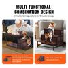 Pet Bunk Bed Dog/Cat Window Perch with Stairs Storage Medium Size