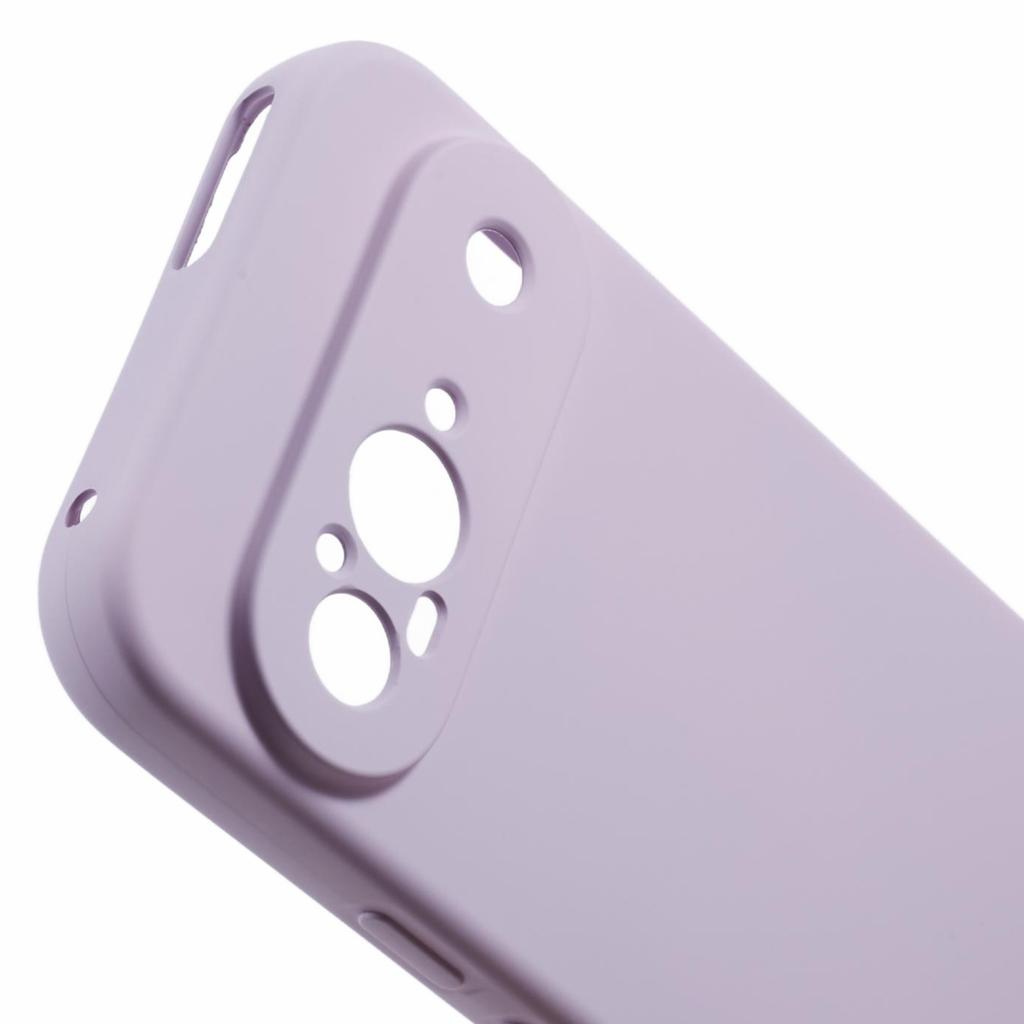 For Google Pixel 9 Case TPU Back Soft Anti-Scratch Fiber Lining Phone Cover