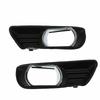 2x Car Front Bumper Fog Lights Covers Trim Fit For Toyota Camry XV40 2007-2009