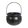 Halloween Party Decoration Witch With Light Pot Mist Plastic Bowl Decoration Candy Bucket Decoration