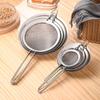 3pcs Stainless Steel Strainer Food Kitchen Mesh Filter Spoon For Soy Milk Quinoa Tea Soup Sifting Baking Straining