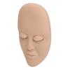 Eyelash Extension Mannequin Head with 6 Pair Replacement Eyelids Soft Touch Lash Mannequin Face