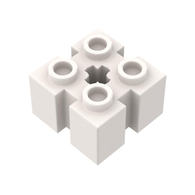Rainbow Pig MOC Parts 90258 39683 Brick Special 2 x 2 Compatible Bricks DIY Assmble Building Blocks Particle Kid Puzzle Toy Gift