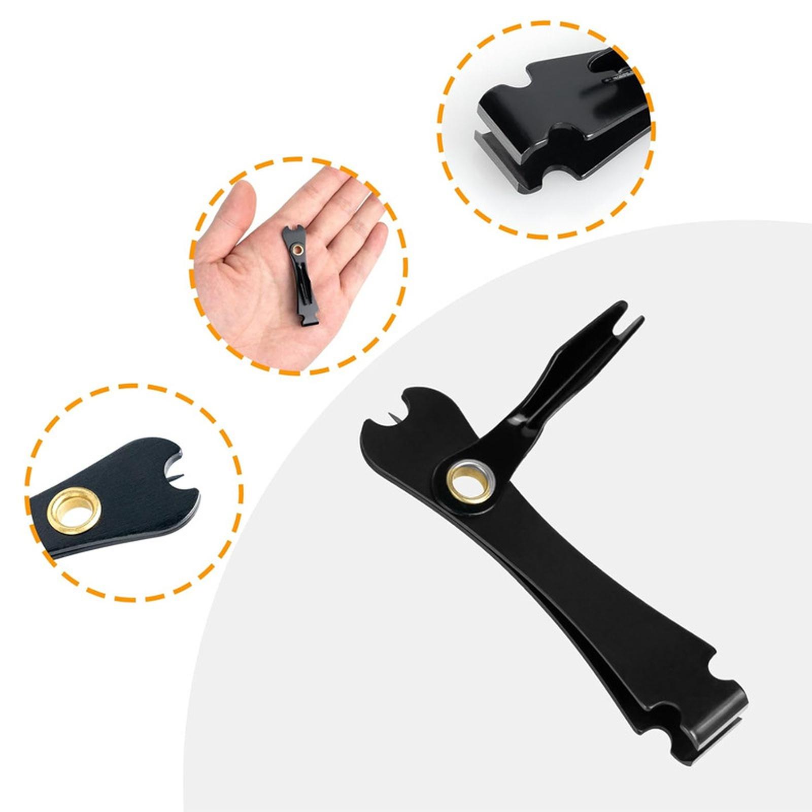 Multifunctional Fishing Line Cutter Stainless Steel Outdoor Fishing Scissors Line Snip Tool Fly Fishing Tackle Accessories one size чёрный