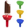 New Drip-Proof Popsicle Rack Drip Ice Holder Frozen Treats Rack Popsicle Holder with Straw For Kids Ice Cream