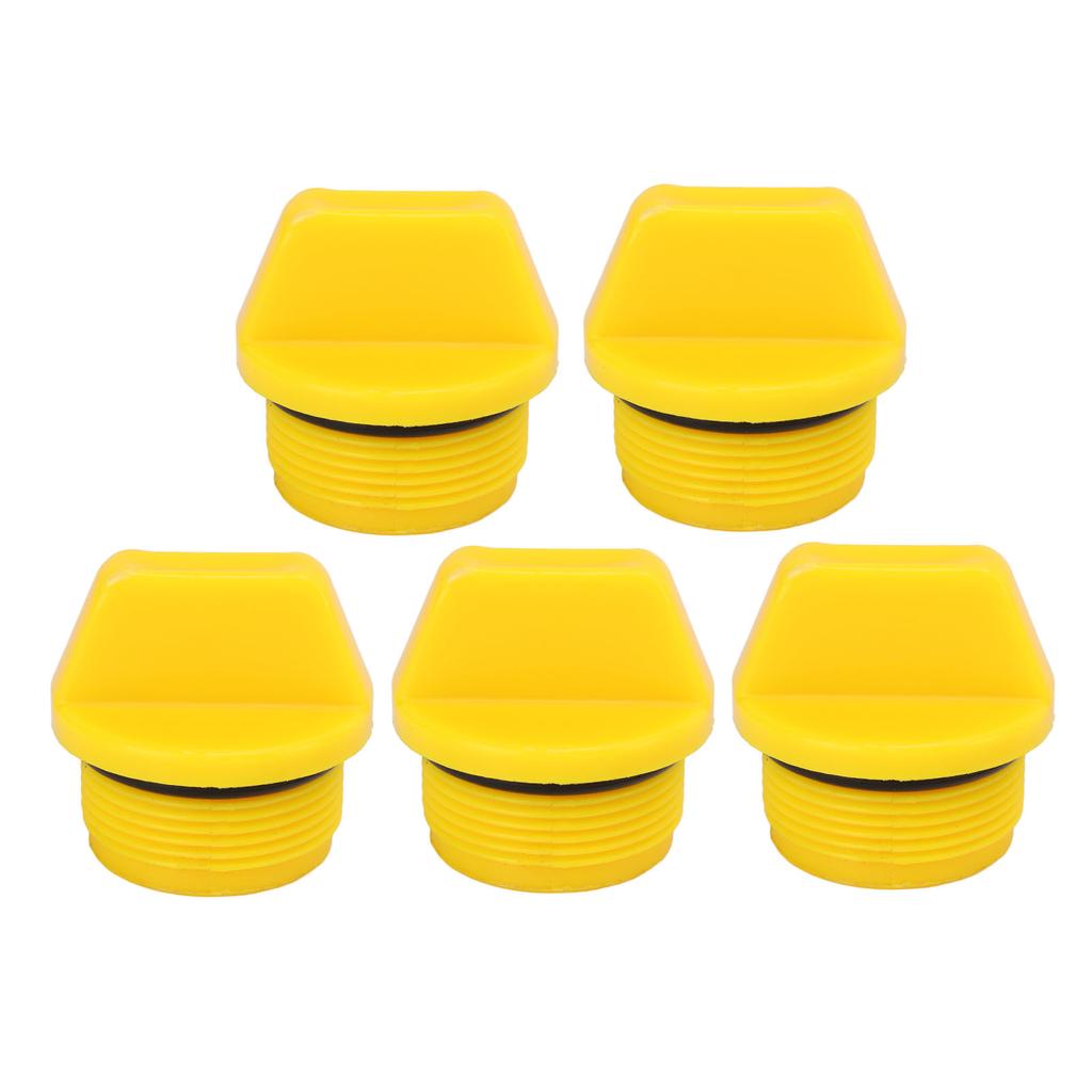 5pcs Engine Oil Filler Cap ABS Oil Filler Caps Plugs Covers 6G8‑15363‑00 Replacement for 4 Stroke Outboard Motor