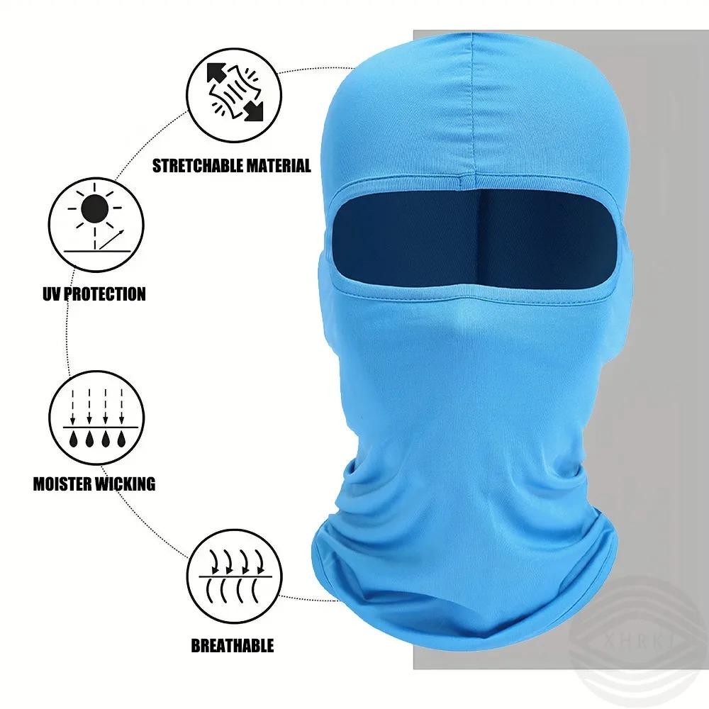 Breathable Sunscreen Ice Silk Mask For Men And Women Motorcycle Fishing Bicycle Windproof Scarf Summer Facial Scarf Headscarf