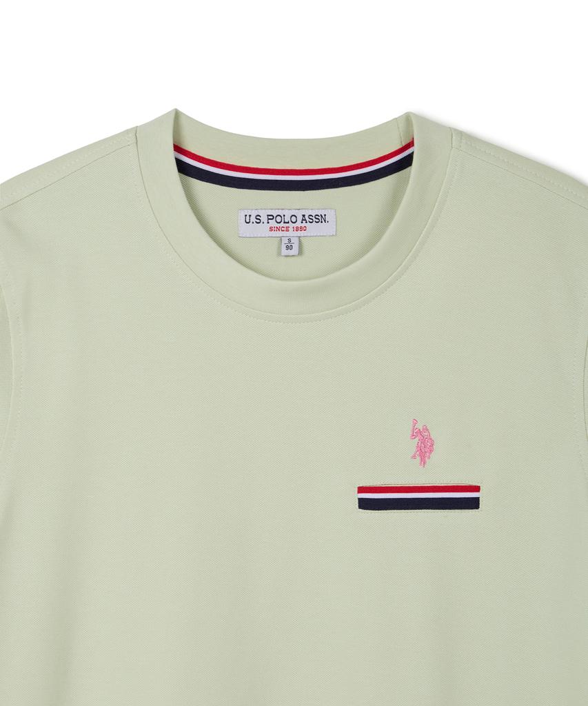 USPOLOASSN Summer Pq Round T-Shirt_Green Mint
