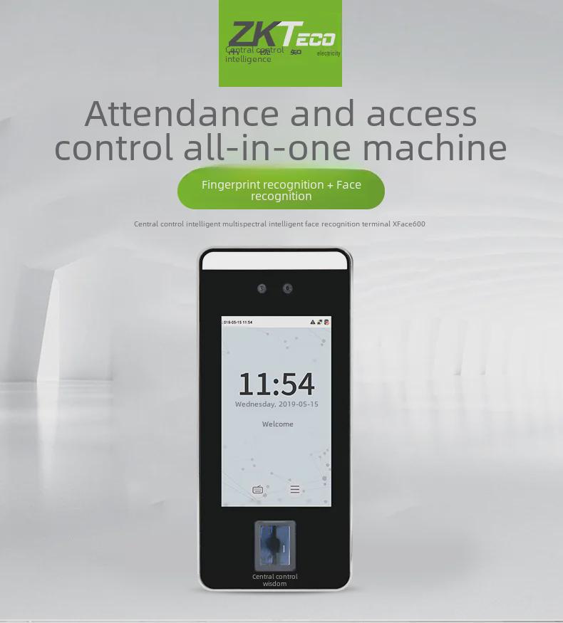 ZKTeco XFace60/320 Facial Recognition Access Control & XFace600 Fingerprint Attendance Machine