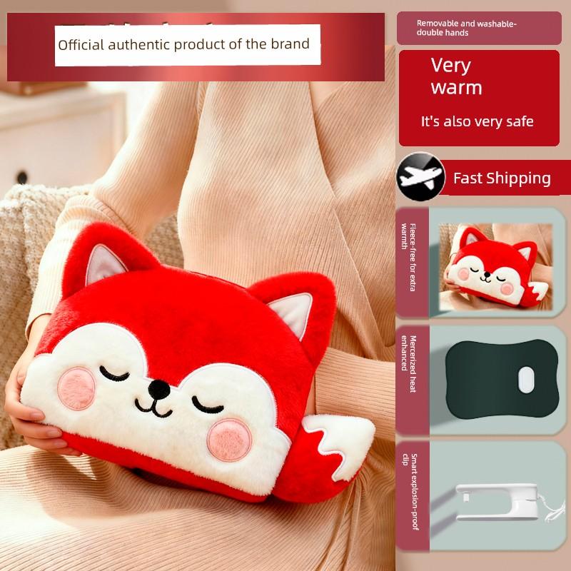 Heating Pad Rechargeable Stuffed Hot Water Bag
