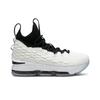 Nike Lebron 15 Grade School 'Graffitti' (Unisex) White / Black-White Kids' Basketball Shoes AQ6176 100