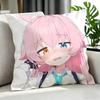 Game Takanashi Hoshino Cushion Cover Cushion Cover Set 4Pcs 50x50 45x45 40x40 Pillowcase Decorative Sofa Home Decor